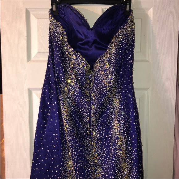 Elegant Mermaid Style Prom Dress💜 - Picture 5 of 8